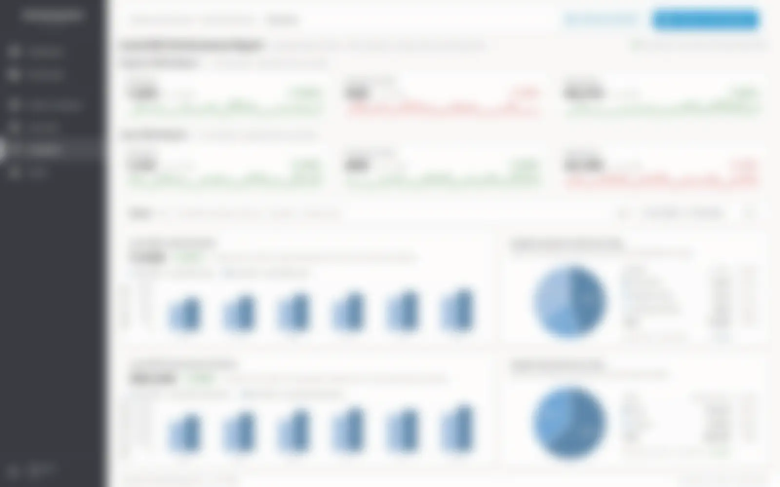 Blurred preview of a private project
